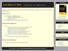 Tablet Screenshot of bash2zsh.com